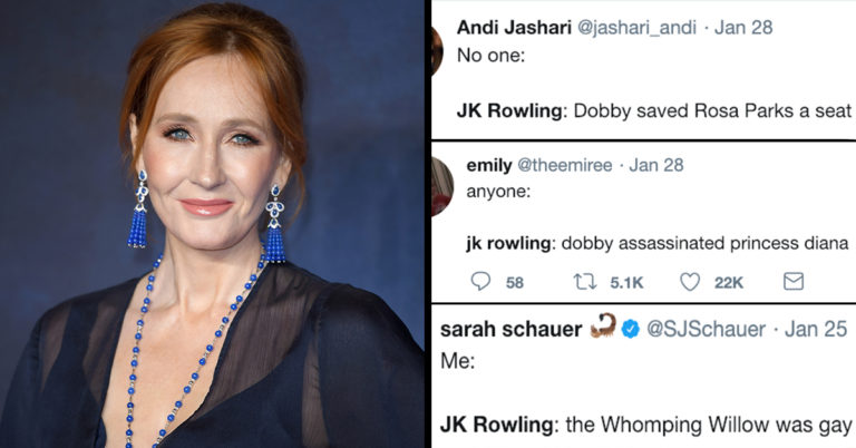 Twitter Is Dragging JK Rowling With Hilarious ‘Woke’ Harry Potter Tweets