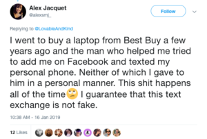 Woman gets harassed by jiffy lube employee, jiffy lube, harassment, sexual harassment, woman harassed by employee, woman shuts down harasser, creepy guys, guy creeps on customer at jiffy lube, creepy dudes, harassment, women clap back, woman shuts down jiffy lube employee, twitter stories, viral twitter thread, tweets, trending tweets, crazy twitter stories, badass women,