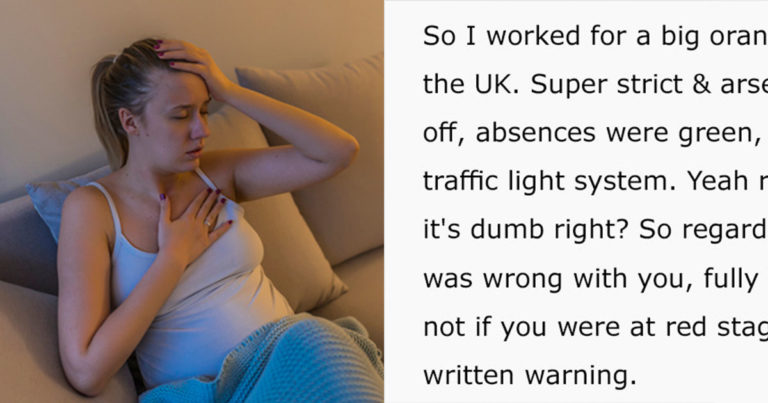 Woman Gets Sweet Revenge On The Boss Who Forced Her To Come To Work Sick