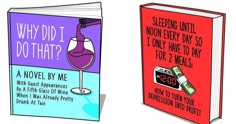 21 Brutally Honest ‘Story Of My Life’ Book Covers
