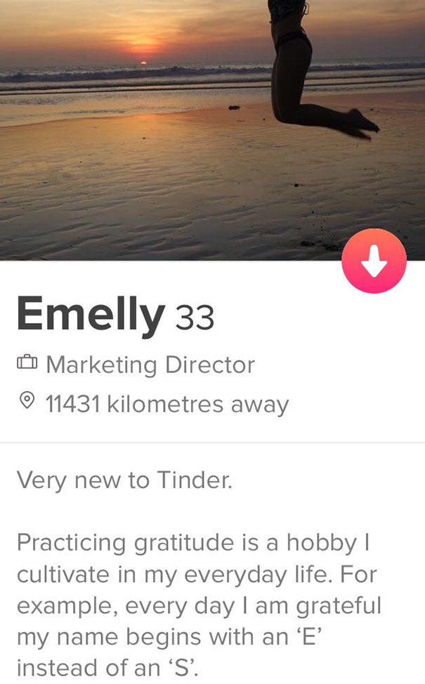 25 Of The Funniest Tinder Bios