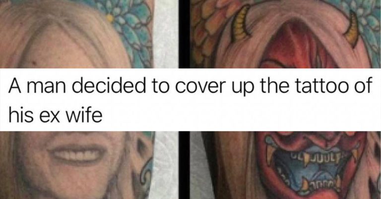 Guy’s Tattoo Of His Ex Gets A Glorious ‘Makeover’ After They Split