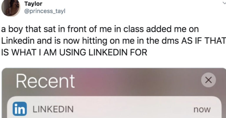 17 Dudes So Thirsty, They Used LinkedIn As A Dating App