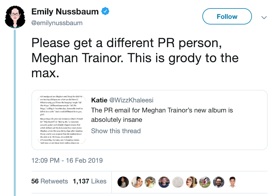 Meghan Trainor The Love Train Album Press Release Reactions