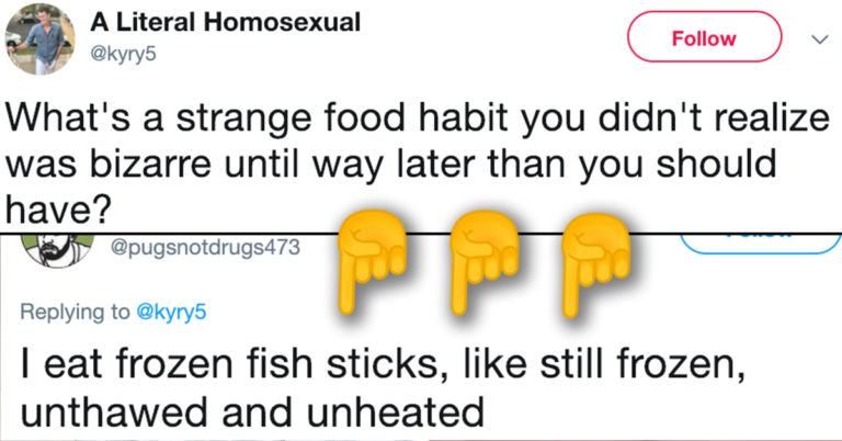 People Are Tweeting Out Their Strangest Food Habits, And Y’all Need Therapy