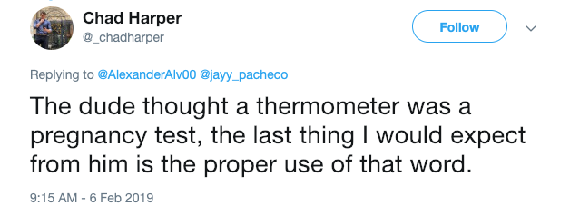 boyfriend, boyfriend thinks girlfriend is pregnant, confuses thermometer and pregnancy test, Funny, funny twitter thread, girlfriend, pregnancy test, thermometer, trending tweets, twitter thread, best funny pictures, funny pictures, memes, best memes, viral story, reddit, couple, pregnant couple, fake pregnancy,