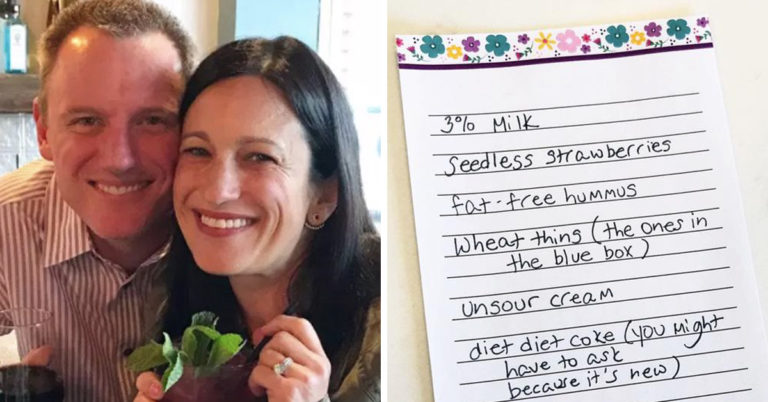 Annoyed Wife Gets Revenge On What She Calls “Lazy” Husband By Giving Him Fake Grocery List