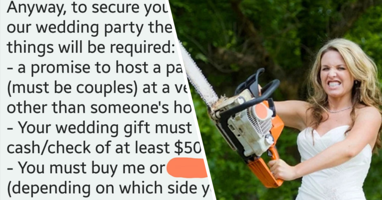 Bride-To-Be Gets Dragged By Her Own Sister For Insane List Of Bridal Party Demands