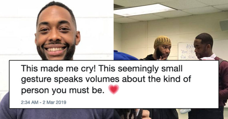 Professor Of The Year Steps In When A Student Isn’t Able To Find A Babysitter Before Lecture