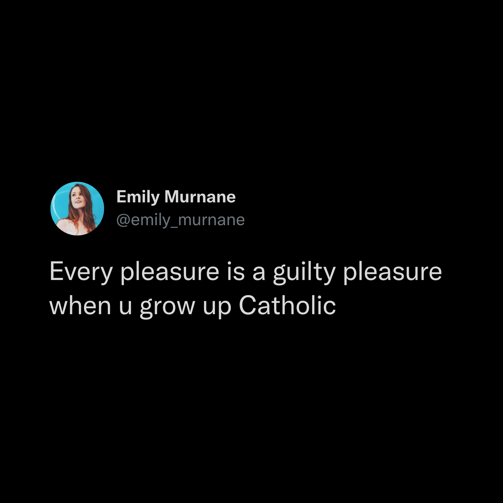 catholic memes - guilty pleasure