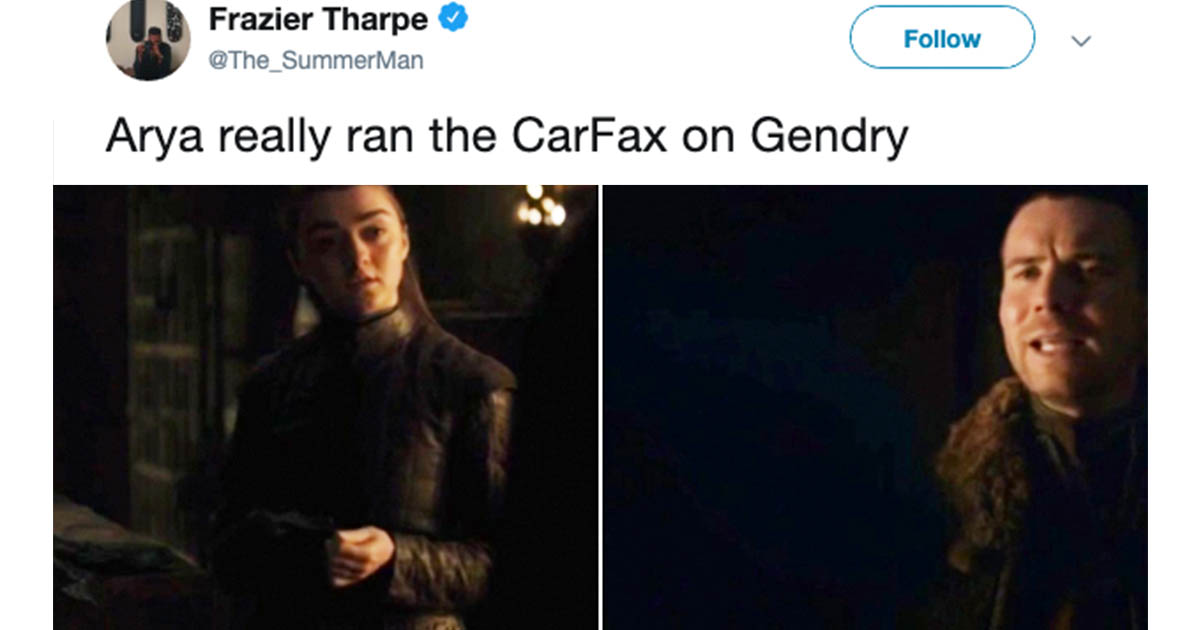 Just a List of 22 Hilarious 'Game of Thrones' Memes and Tweets