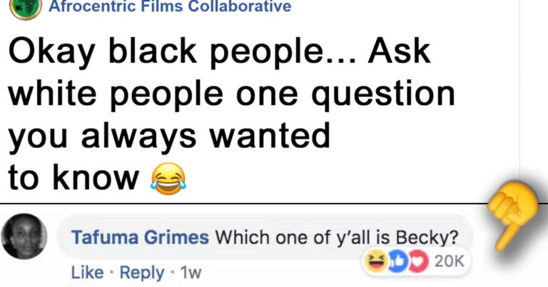 Black People Asked White People Questions In This Hysterical Viral Thread