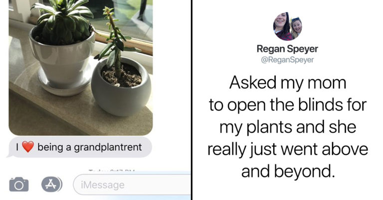 ‘Plant-Sitting’ Mom Drops Not-So-Subtle Hints About Wanting Grandkids