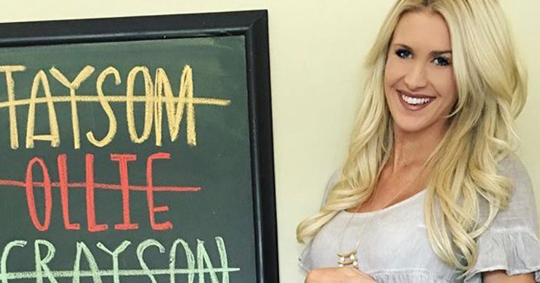 Viral Chalkboard Mom Is Naming Another Baby And She Must Be Stopped