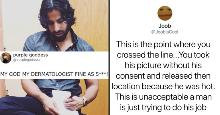 Woman Posts Her Doctor’s Pic Without His Consent To Sexualize Him, Gets Destroyed By The Entire Internet