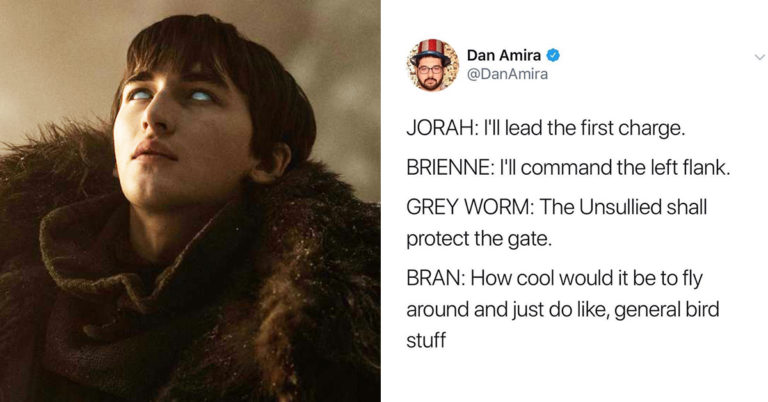 21 Of The Funniest Reactions To Bran Not Helping At All In The Battle Of Winterfell