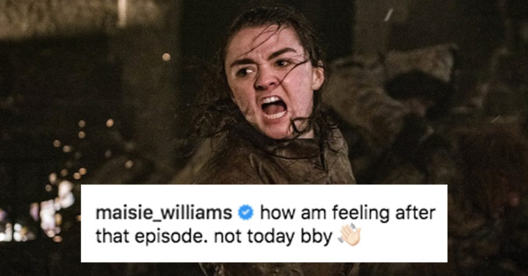 Maisie Williams Responds To Her Big ‘GoT’ Moment With Hilarious Instagram Video