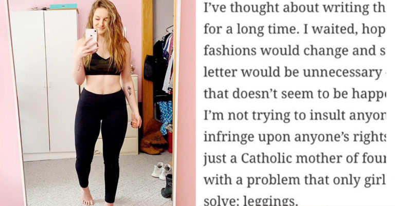 Mom’s Angry Letter Begging Female Students To Stop Wearing Leggings Is Getting Roasted To A Crisp