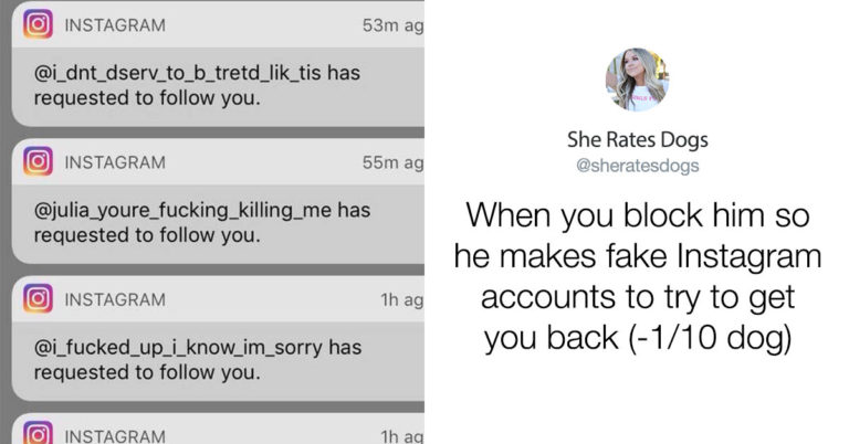 The Most Desperate, Trashy, And Gross Ex Texts Get Rated By This Viral Twitter Account
