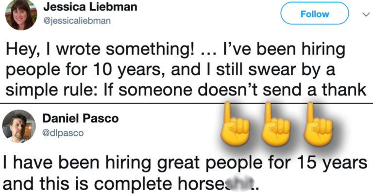 Twitter Is Roasting The Hell Out Of This Hiring Manager’s ‘One Simple Rule’ For Getting A Job