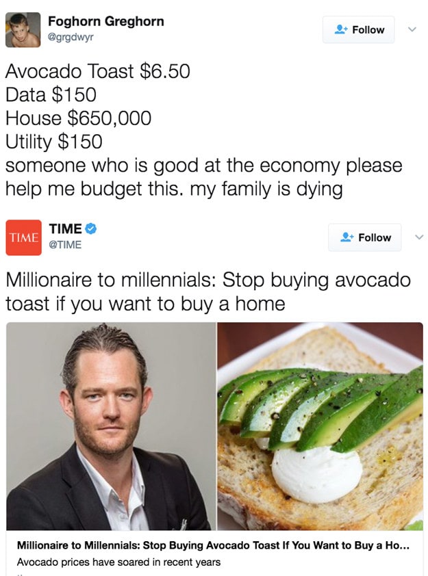 millennial meme, funny millennial tweets, millennial comebacks, baby boomers hate millennials