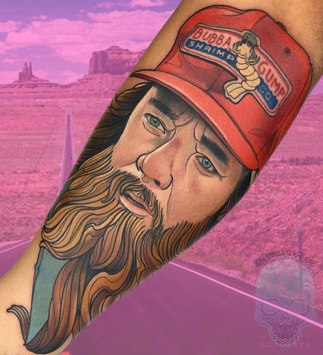 A Feather to symbolize the feather at the beginning and end of my favorite  movie Forrest Gump Done by Josi at Skin Prints in Eau Claire  rtattoos