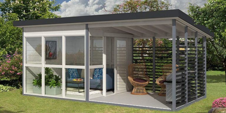 Amazon Is Selling a DIY Guest House Kit You Can Build In Your Backyard In Just 8 Hours