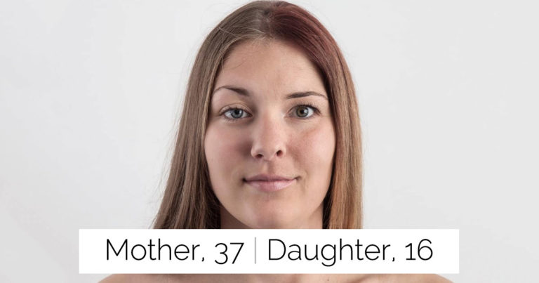 Artist’s Side-By-Side ‘Genetic Portraits’ Show How Powerful Our Connections To Previous Generations Are