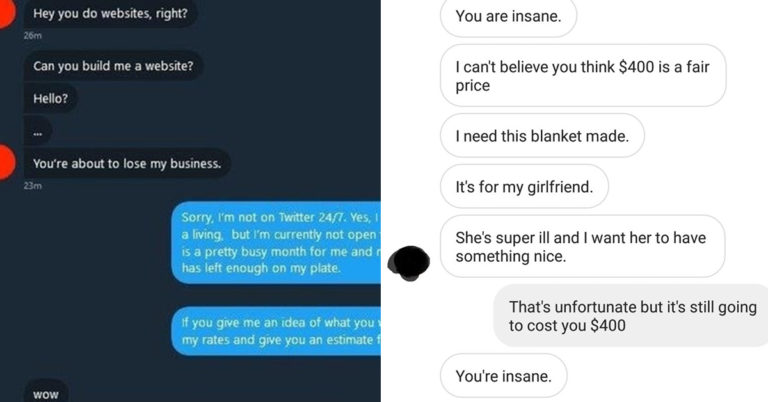 14 Entitled Jackasses Who Don’t Seem To Understand That Things Cost Money