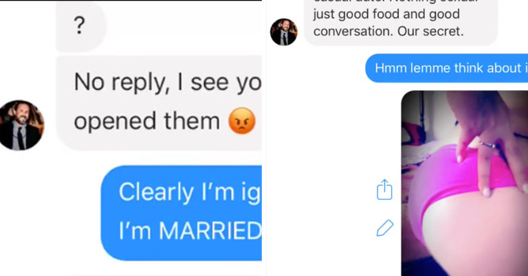 Couple Savagely Trolls Persistent Dude Sliding Into Wife’s Messages