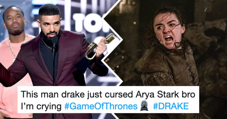 Great, Drake Just Cursed GoT’s Arya Stark In His BBMAs Speech