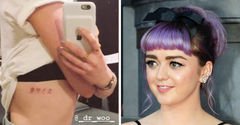 Here’s The Meaning Behind Each Of Maisie Williams’ 7 Tattoos