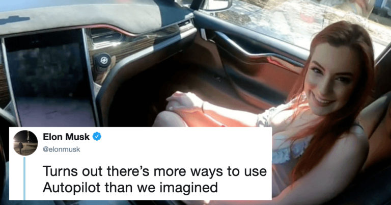 It Was Only A Matter Of Time Until Someone Shot A Porn Video In A Tesla On Autopilot