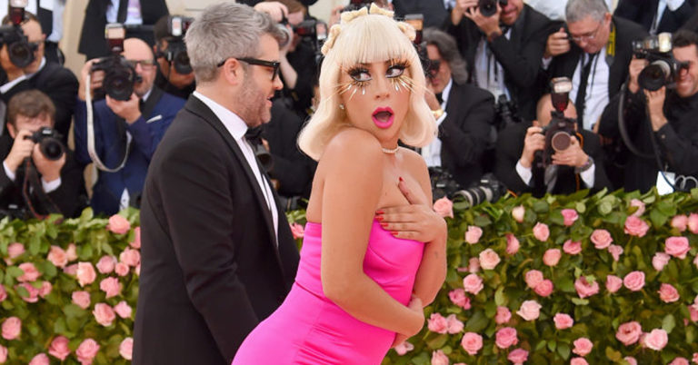 Lady Gaga Stripped Down To Her Underwear At The Met Gala And It’s Extra As Hell