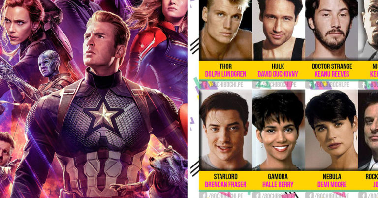 Artist Brilliantly Imagines Who Would Star In ‘Avengers: Endgame’ If It Was Made In The ’90s