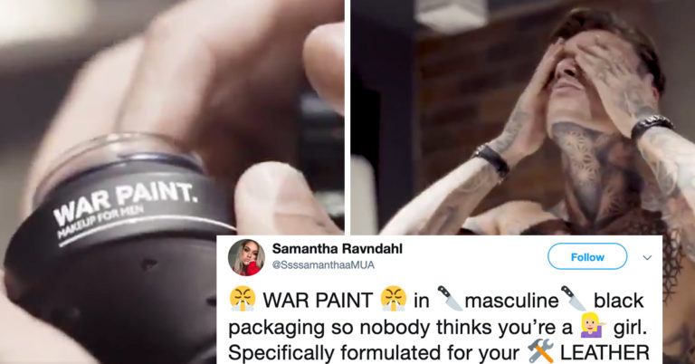 Twitter Is Calling This Makeup Line For Men ‘Really Fucking Stupid’