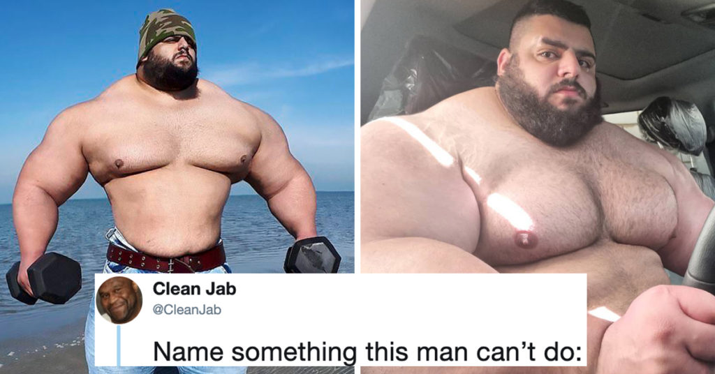 Twitter Was Asked If There Was Anything This Massive Guy Couldn T Do And The Responses Are Peak