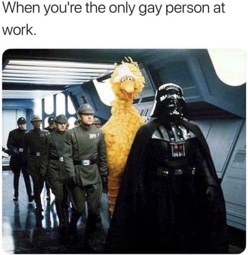 when you are the only gay person at work gay meme, only gay person at work gay meme, funny when you are the only gay person gay meme