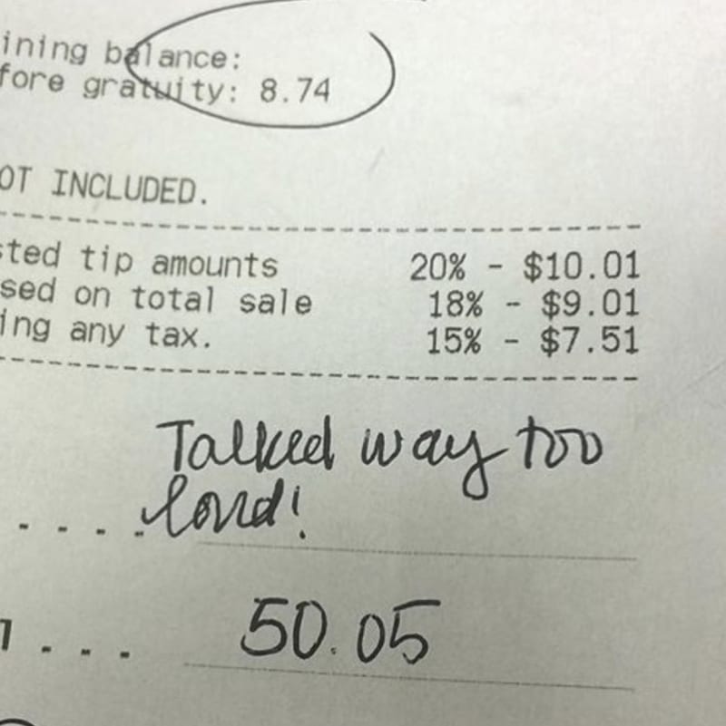 22 Of The Worst Customers At Restaurants Who Deserve Life Sentences