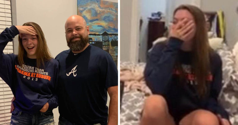 Dad Shames Daughter’s Short Shorts By Wearing His Own Daisy Dukes