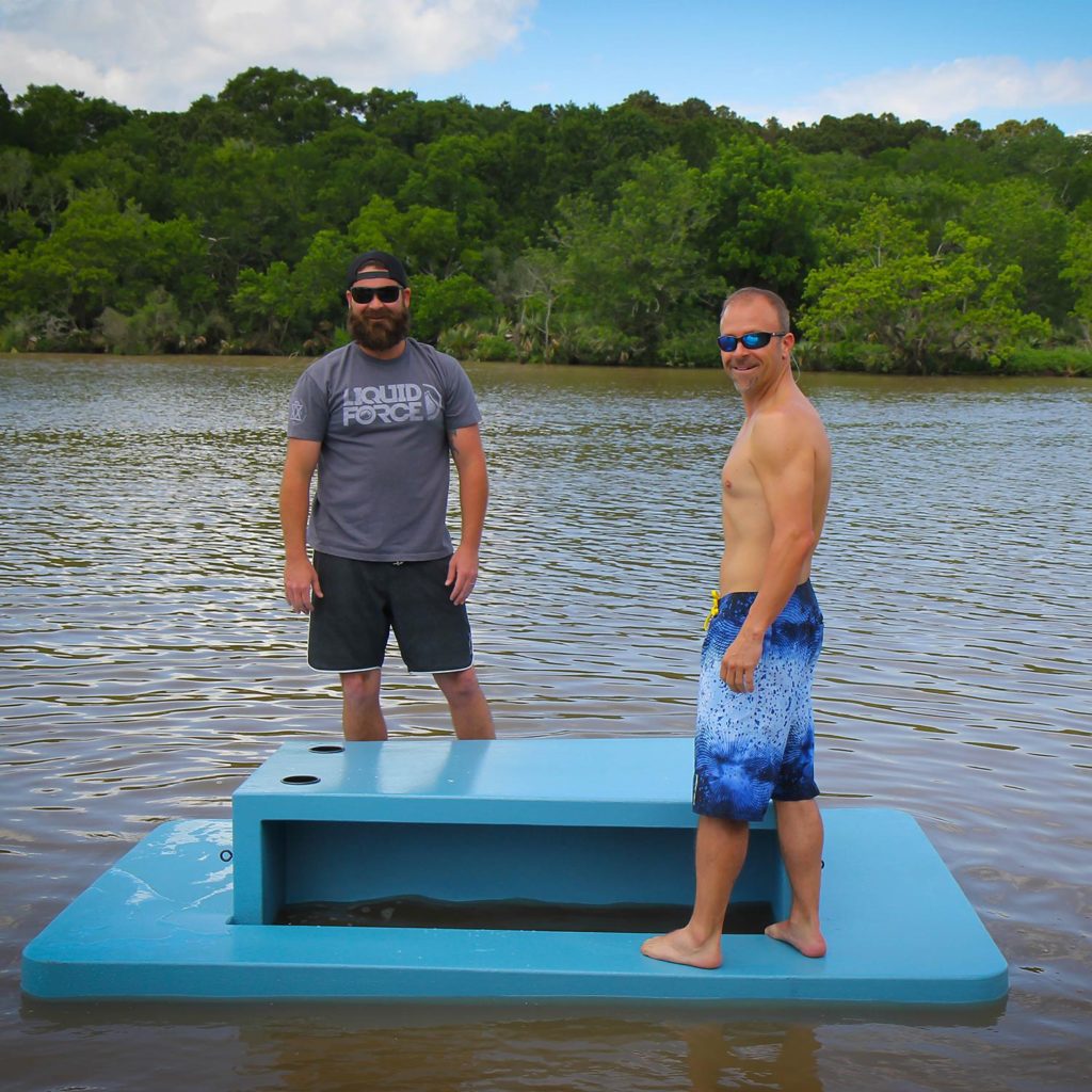 Sam's Club Selling A Floating Picnic Table So You Can Eat On The Water