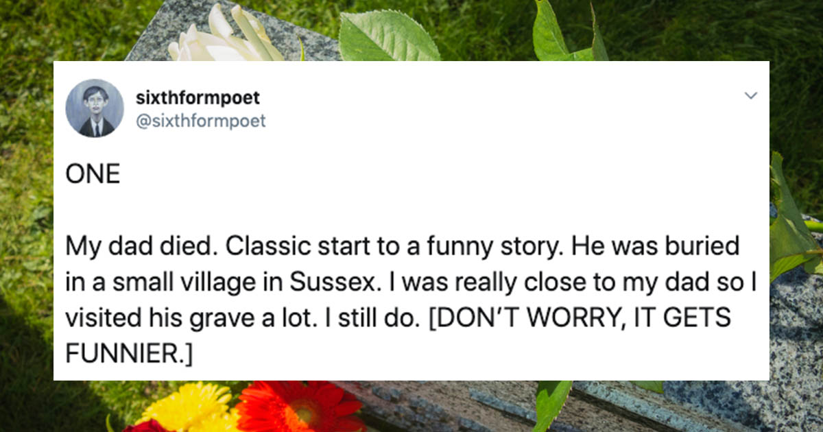 Treat Yourself To A Wholesome, Morbidly Hilarious Love Story Via This Viral  Twitter Thread (13 Tweets)