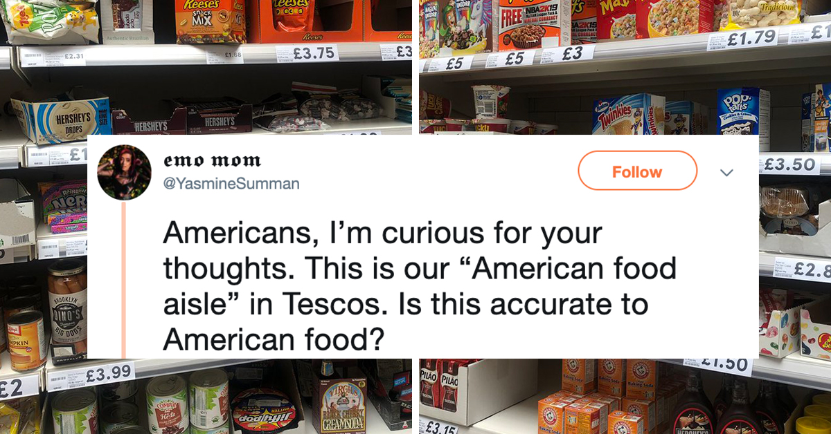 american snacks tesco