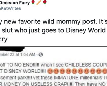 angry mom disney world