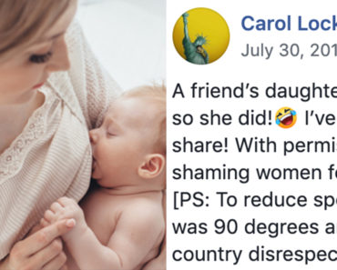 breastfeeding mom in public
