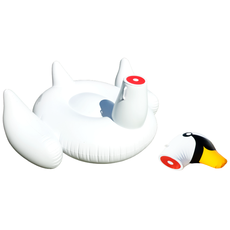 swan floatie