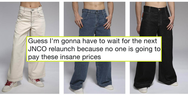 JNCO Jeans Are Back, But Their Prices Are Bigger Than Their Pant Legs