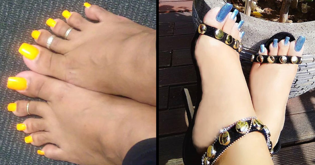 Long, Fake Toenails Are The Latest WTF Beauty Trend