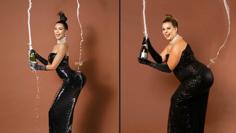 Body Positive Instagram Model Recreates Iconic Celebrity Photos To Celebrate ‘Mid-Size’ Women