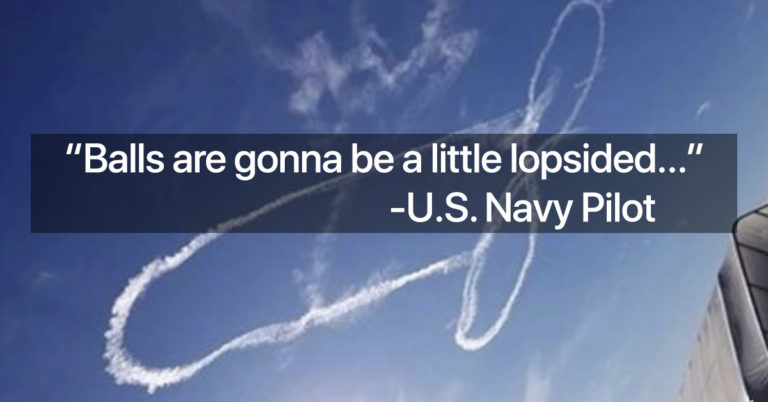 Listen To These Navy Pilots Debate How To Draw The Best Sky Dong In Newly Released Audio
